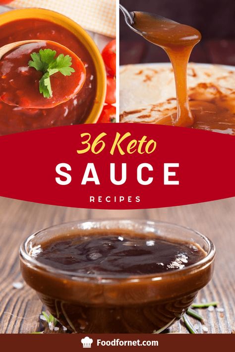 The premade sauces that you find in grocery stores tend to be packed full of artificial ingredients and hidden carbs, especially sugar or flour. Even the ones that are entirely keto-friendly often include concerning ingredients. It can also be frustrating to read through all of the ingredients labels to find the best sauce for your needs.   Keto sauce recipes are a much better alternative. #ketodiet #keto #sauce #reciperoundup #ketogenic #lowcarb #ketodiet #ketosis #lchf #ketolifestyle #ketolife