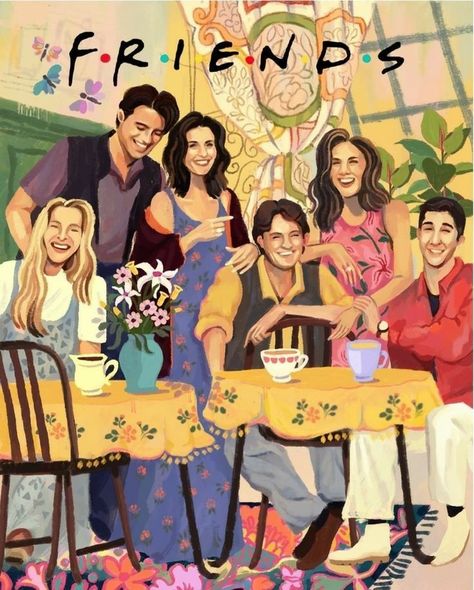 Friends Fan Art, Human Painting, Friends Tv Quotes, Friends Best Moments, Friends Fan, Friends Merchandise, Friend Jokes, Friends Episodes, Friends Cast