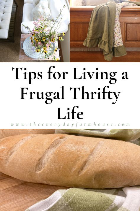 💰 Saving money while living your best life? Absolutely! Discover top tips and tricks for embracing frugal living without sacrificing quality or happiness. From budget-friendly meal planning to creative DIY projects, this is your gateway to a more mindful and wallet-friendly lifestyle. Start your journey towards financial freedom today! 🌿 #FrugalLiving #Budgeting #ThriftyTips #FinancialFreedom Saving Food Tips, Simple Living Recipes, Tightwad Gazette Tips Frugal Living, Ways To Be Frugal, Frugal Living Aesthetic, Food Budget For Two, Frugal Living In The Uk, Farmhouse Meals, Living Frugal Ideas