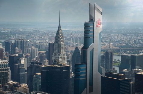 Avengers Tower environment concept art from Spider-Man #art #illustration #artwork #gaming #videogames #gamer #conceptart #gameart Avengers Tower, Spider Man Ps4, Concept Art World, Art World, Avengers, Concept Art, Art Gallery, Tower, Marvel