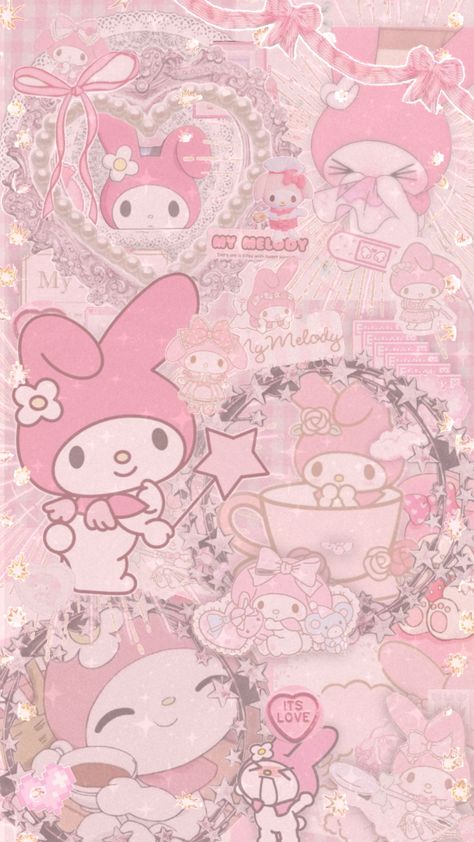 ALL CREDS GO TO @buildurfences #kawaii #mymelody #wallpaper #mymelodyaesthetic #mymelodywallpaper #sanrio #sanrioaesthetic #sanriowallpaper #kawaiiaesthetic #sanriocore #kawaiicore Mymelody Wallpapers, Kawaiicore Wallpaper, My Melody Wallpaper, Kawaii Core, Sanrio Wallpaper, Kawaii Aesthetic, Hello Kitty, Kitty, Wallpapers