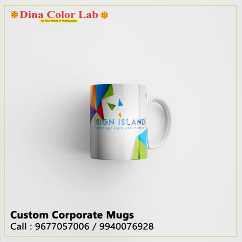 Corporate Mug Design Branding, Company Gifts, Color Lab, Super Gifts, Personalized Coffee Mugs, Mug Printing, Photo Logo, Corporate Design, Cup Design