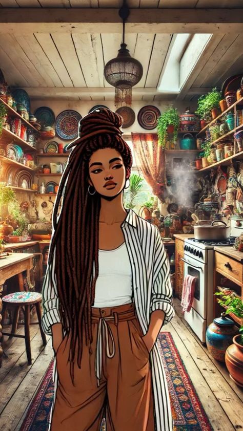 Black Hippie Aesthetic, Afro Boho Fashion, Allow Me To Reintroduce Myself, Black Hippie, Afro Boho, Reintroduce Myself, Black Hippy, Curly Natural Hair, Hippie Aesthetic