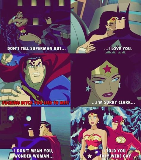 I don't ship SMBM, but this is funny. Bruce Wayne X Clark Kent, Clark Kent X Bruce Wayne, Batman X Superman, Superhero Texts, Batman Meme, Dc Comics Funny, Batman Memes, Batman Love, Superman X Batman