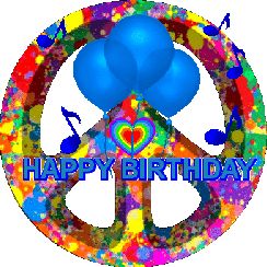 happy birthday peace sign Happy Birthday Peace Sign, Hippy Happy Birthday Wishes, Hippie Birthday Wishes, Happy Birthday Hippie, Dallas Cowboys Happy Birthday, Peace Sign Birthday, Treble Clef Notes, Birthday Wishes For Men, Birthday Male