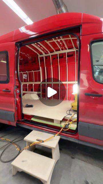 Ford Transit Camper Conversion, Sprinter Van Camper, Homemade Gym Equipment, Ford Transit Campervan, Ford Transit Camper, Transit Camper, Sprinter Camper, Build A Camper Van, Build A Camper