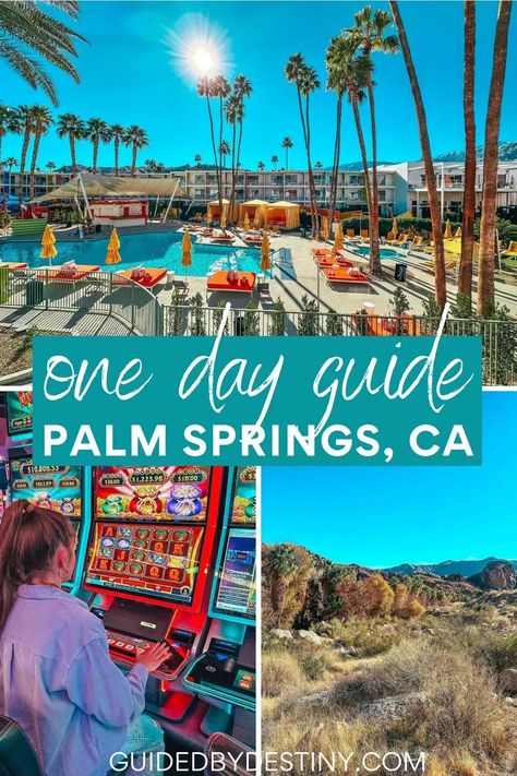 Taking a day trip to Palm Springs California? Or do you just want to know the best things to do in Palm Springs? This Palm Springs itinerary has you covered! From Palm Springs restaurants to fun Palm Springs activities and where to stay in Palm Springs! Where To Stay In Palm Springs, Palm Springs Day Trip, Girls Trip Palm Springs, Palm Springs Activities, Palm Springs To Do, Things To Do In Palm Springs California, Palm Springs Things To Do, Things To Do In Palm Springs, Palm Springs Itinerary