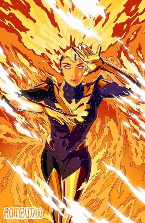 Phoenix (Force Phoenix) - X MEN Mister Sinister, Cosmic Queen, Phoenix Jean Grey, Phoenix Marvel, Fire Elemental, Goblin Queen, Mr Sinister, Phoenix Force, Neural Art