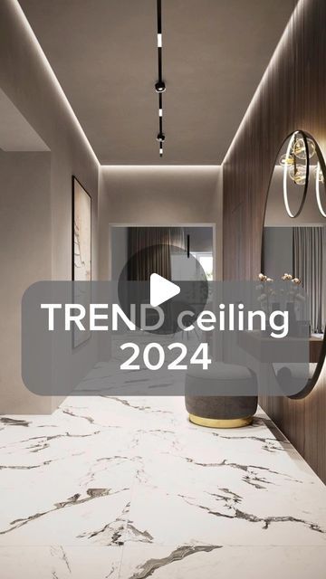 Nada Hu on Instagram: "Trend ceiling 2024 #interiordesign #homedecor #home #trend2024 #ceiling2024 #lighting #explore" 2024 Ceiling Design, Pop Celing Roof Design, New Ceiling Design Living Rooms 2024, False Ceiling Living Room 2024, Down Selling Design Room, Home Theatre Ceiling Design, 2024 Lighting Trends, Living Room Tall Ceilings, Interior Trends 2024