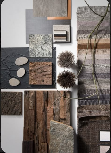 Rustic Material Board, Materials Palette, Materials Board Interior Design, Modern Appartement, Mood Board Interior, Small Living Room Ideas, Material Board, Interior Design Boards, Interior Design Mood Board