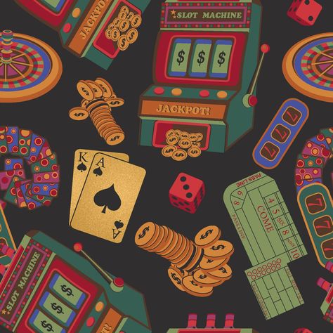 80s Casino Aesthetic, Casino Cards Design, Gambling Aesthetic Vintage, Casino Collage, Casino Aesthetic Wallpaper, Vintage Casino Aesthetic, Casino Clams, Casino Carpet, Casino Wallpaper