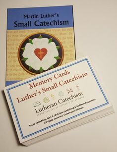 Press Release – Free – Small Catechism Memory Cards Download, Sola/ReClaim Version | Lutheran Catechism Martin Luther Reformation, Bible Learning, Reformation Day, Family Bible Study, Deuteronomy 6, Family Bible, Reformed Theology, Classical Education, Biblical Teaching