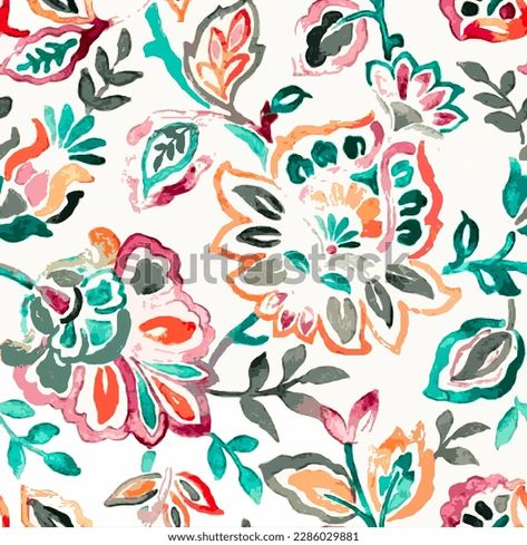 Seamless Ajrakh Patternabstract Desingwatercolourdamaskdigitalfloralgeometricikatajrakh Alloverindianalloverpaisleyafricanbatikethnic Pattern Stok İllüstrasyon 2286029881 | Shutterstock Batik Ikat, Kalamkari Pattern, Traditional Backdrop, Textile Decoration, Flower Pattern Design Prints, Ajrakh Pattern, Sunflower Iphone Wallpaper, Wallpaper Graphic, Ethnic Pattern Design