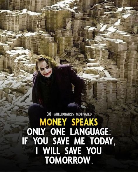 Money Value Quotes, Positive Quotes For Life Motivation Inspirational Strength, Billionaire Quotes Motivation, Money Language, English Quotes Motivation, Money Attitude, Money Is Power, Inspirational Rap Quotes, Escape From Alcatraz