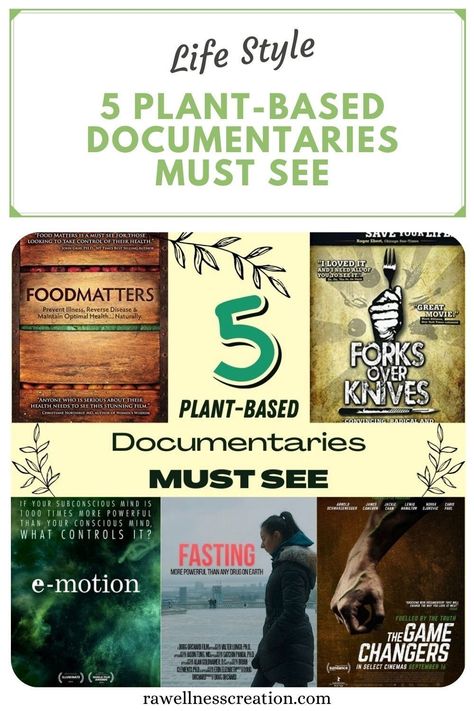 would like to share with you my 5 best plant-based documentaries that must-see. They helped me to transition into plant based-diet.Eight years ago I stopped consuming meat. I never thought I would do it. I remember one time I was in the kitchen and my mom was cooking fried chicken wings. While she was cooking I keep thinking about how it would be really difficult for me to be vegetarian ever. But who would even know that in 2 years I would start a new journey? Vegan Documentaries, Cooking Fried Chicken, Movie Talk, About Plants, Fried Chicken Wings, Mood Changes, Take Care Of Your Body, Full Meal Recipes, Mind Body Soul