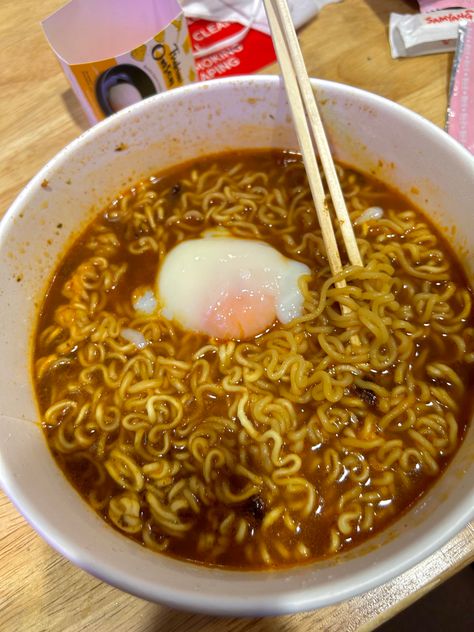 #ramen #ramennoodles #noodles #instantnoodles #egg #onsenegg #korean #koreannoodle #koreanramen #koreanstore #food #foodie #hungry #foodporn #travel #delicious #yummy #tasty #breakfast #snack #lunch #tea #picnicideas #picnic #dinner #dinnerideas Korean Instant Noodles Aesthetic, Korean Noodles Aesthetic, Instant Noodles Aesthetic, Ramen Aesthetics, Noodles Aesthetic, Ramen Aesthetic, Korean Instant Noodles, Onsen Egg, Korean Ramen