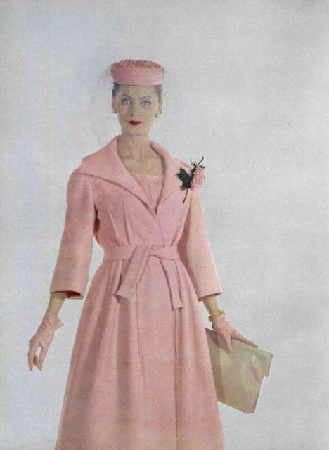 Womens Tailoring, 1950s Couture, 1959 Fashion, Rich Lady, Vintage Frocks, Historical Outfits, 1970s Fashion Women, Balmain Style, 50's Fashion