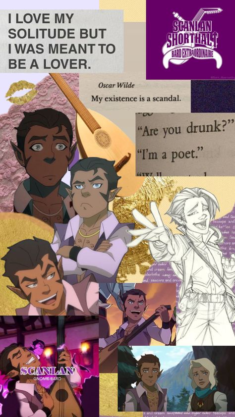 Scanlan Shorthalt - Vox Machina Vox Machina Scanlan, Scanlan Shorthalt, Dream Tea, Vox Machina, Critical Role, Your Aesthetic, Connect With People, Creative Energy, Dungeons And Dragons