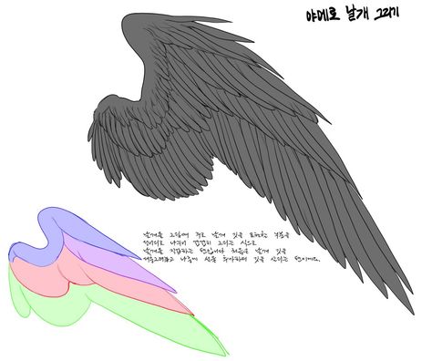 Raven Wings Reference, Big Wings Drawing, Wing Tutorial Drawing, Wing Drawing Tutorial, Wings Reference, Wings Tutorial, Wings Sketch, Supernatural Drawings, Angel Wings Drawing