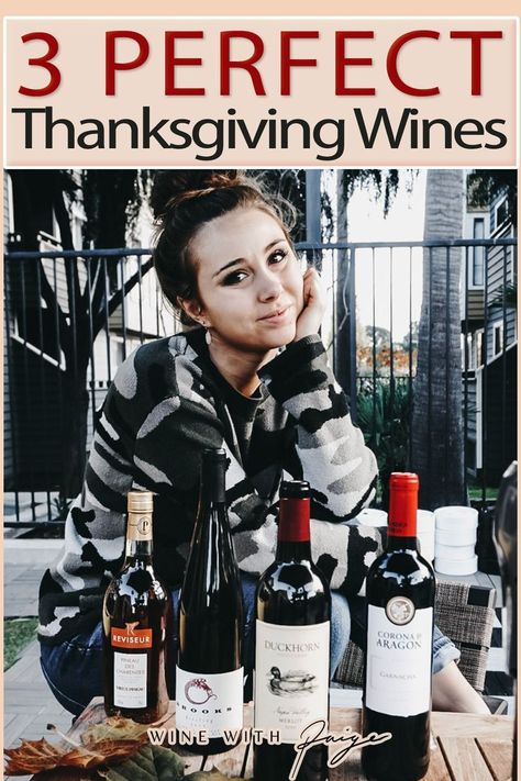 #ad Three wines that are perfect for Thanksgiving, and Why They Work (bonus— one wine you’ve never heard of, yet). When it comes to pairing wine with food, I’m a firm believer that there are no “wrong” answers. As long as you love the food and love the wine, you’re in a good place! With that said, there are some pairings that “pop��” more than others. | @winewithpaige #thanksgivingwines #thanksgivingwinepairings #thanksgivingmenu #holidaywines #merlot #Riesling #Garnacha Wine With Food, Wine Etiquette, Wine Basics, Wine Tasting Outfit, Wine 101, Thanksgiving Wine, Wine Recommendations, Wine Drinking, Wine Tasting Experience