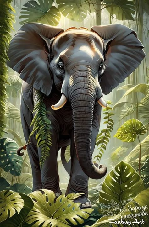 African Elephant Illustration, Jungle Drawing, Animal Drawing Ideas, Bull Elephant, Elephant Artwork, Butterfly Animal, Elephant Images, Abstract Art Gallery, Elephant Illustration