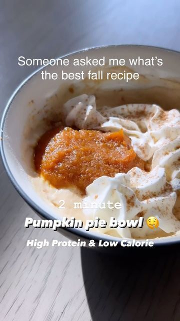 High Protein Low Calorie Recipes, 30g Protein, Recipes Pumpkin, High Protein Low Calorie, Calorie Recipes, Pumpkin Pie Filling, No Calorie Foods, Healthy Fitness, Low Calorie Recipes