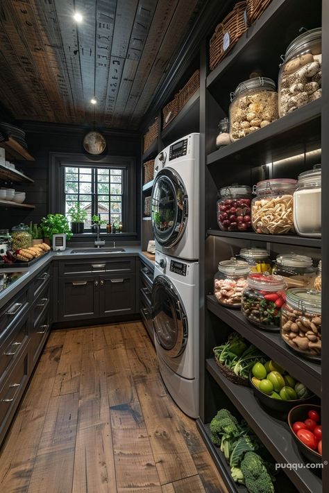 Pantry And Laundry Room Combo, Pantry Laundry Room Combo, Laundry Room Combo, Laundry Pantry, Space Optimization, Pantry Laundry Room, Pantry Laundry, Pantry Room, Pantry Remodel