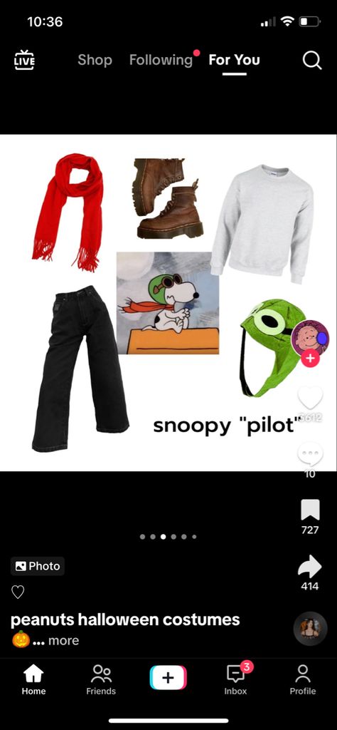 Peanuts Inspired Outfits, Snoopy Halloween Costume Women, Pilot Snoopy Costume, Snoopy And Woodstock Costume, Snoopy Halloween Costume, Snoopy Costume Diy, Red Baron Snoopy, Peanuts Halloween Costume, Snoopy Costume