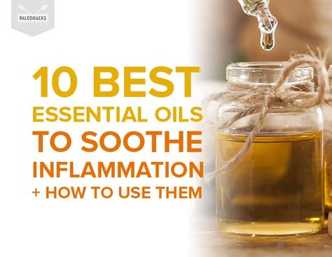 Oils For Inflammation, Essential Oils For Inflammation, Inflammation Remedies, Turmeric Essential Oil, Thyme Essential Oil, Essential Oil Combinations, Essential Oils For Pain, Essential Oils For Headaches, Essential Oil Spray