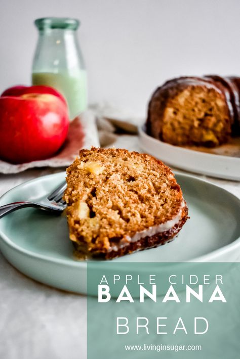 Apple Cider Bread, Cider Bread, Breakfast Bakes, Breakfast Bread Recipes, Baking 101, Get Ready For Fall, Cinnamon Banana, Fall Kitchen, Ready For Fall