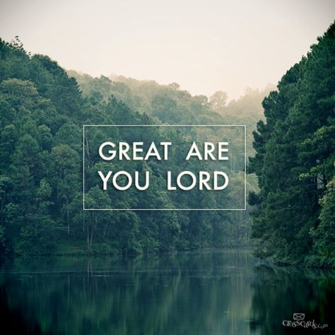 Greatness Of God, Great Are You Lord, The Great I Am, Speak Life, How He Loves Us, Faith Inspiration, Jesus Is Lord, Verse Quotes, Christian Inspiration