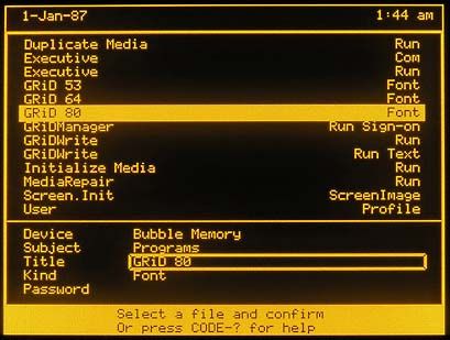 GRiD Compass 1101 computer Stanley Parable, Tech Aesthetic, Old Computers, Computer Graphics, Retro Futurism, Interface Design, Retro Aesthetic, Computer Screen, User Interface