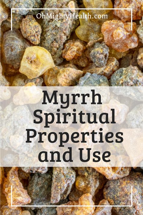 Myrrh, a resin derived from the Commiphora tree, has a long and storied history. Known for its distinct aroma and therapeutic properties, it’s been used for thousands of years across many cultures. In this article, we’ll delve into the spiritual properties and uses of this fascinating substance, exploring its potential to elevate our spiritual practices and personal growth. Myrrh Spiritual Meaning, Myrrh Incense Meaning, Myrrh Magical Properties, Doterra Myrrh, Herb Magic, Gold Frankincense And Myrrh, Frankincense Benefits, Aura Spray, Meditation Methods