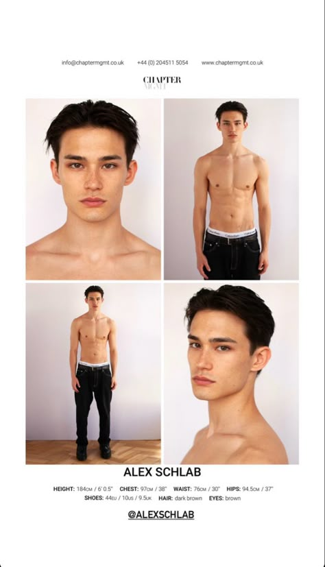 Men Model Digitals, How To Become A Male Model, Male Model Lifestyle, Male Model Headshots Portfolio, Male Modeling Portfolio, Male Comp Card, Influencer Aesthetic Male, Men Model Portfolio, Model Polaroids Men