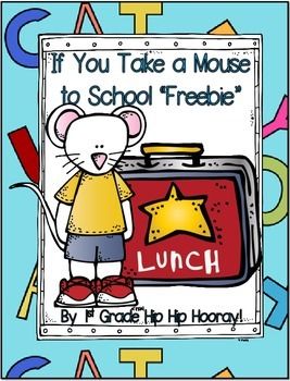 If your class enjoyed reading If You Take A Mouse to School have them use their creativy to complete these story starters. Michele Preschool Mouse, Preschool First Week, 1st Grade Crafts, First Day Activities, Hip Hip Hooray, Receptive Language, Story Activities, Author Studies, School Theme