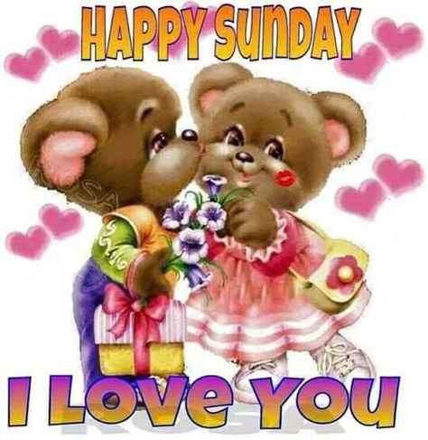 I love you Happy Sunday sunday quotes happy sunday sunday images sunday quotes and sayings Sunday Hugs, Happy Sunday Photos, Happy Sunday Pictures, Happy Sunday Images, Speak Italian, Teddy Bear Cartoon, Valentines Day Bears, Sunday Greetings, Hug Gif