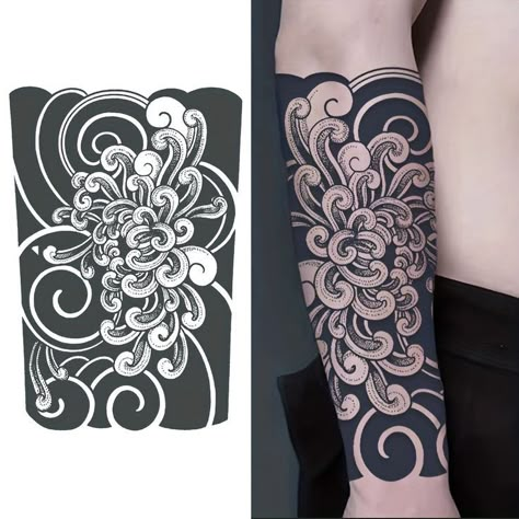 Calf Tattoo Ideas, Koi Tattoo Design, Geometric Mandala Tattoo, Lion Tattoo Sleeves, Full Tattoo, Simple Tattoos For Guys, Pisces Tattoos, Japan Tattoo Design, One Piece Tattoos