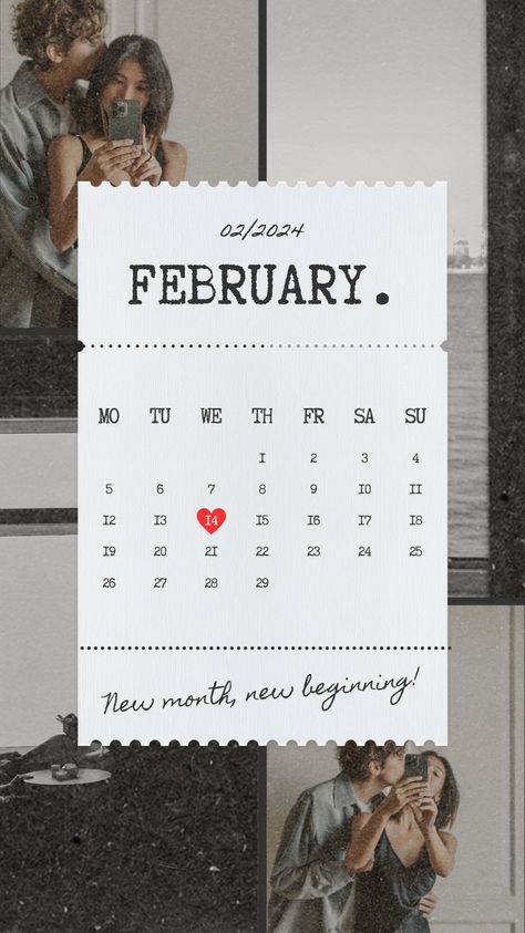 February Collage, Collage Instagram Story, Poster Effect, Vintage Posters Retro, Brand Poster, Minimalistic Poster, Posters Inspiration, Small Business Design, Font Combos