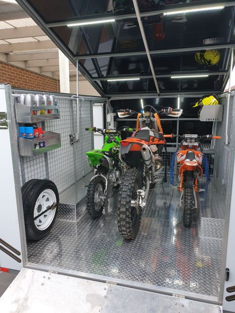 Small Enclosed Trailer, Enclosed Motorcycle Trailer, Motorbike Trailer, Enclosed Car Trailer, Trailer Light Wiring, Car Hauler Trailer, Trailer Ramps, Cargo Trailer Conversion, Enclosed Trailer