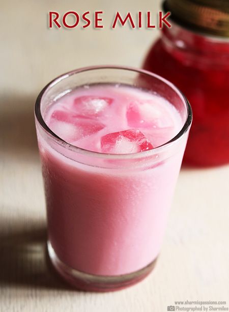 Rose Milk Recipe  Preparation Time:15 mins | Cooking Time : 15 mins | Makes:3/4 cup  Recipe Category: Beverage | Recipe Cuisine: Indian  Sugar – 1 cup  Water – 1/2 cup  Red Pink Food color – 1/4 tsp  Rose Essence – 1/4 tsp    For Rose Milk Recipe:    Chilled Milk – 1/2 cup  Sugar – 2 tsp Rose Syrup Recipe, Skin Care Ideas, Rose Syrup, Indian Drinks, Milk Syrup, How To Make Rose, Rose Milk, Pink Food Coloring, Rose Extract