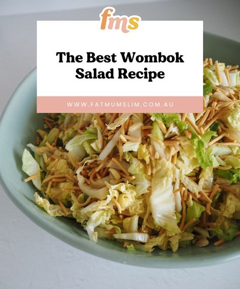 Wombok Salad Recipe | Easy Family-Friendly Recipes Crispy Noodle Salad, Sweetcorn Salad, Crunchy Noodles, Best Salad Ever, Crunchy Asian Salad, Kid Friendly Dinners Healthy, Asian Salad Recipe, Kid Friendly Meals Dinner, Best Salads Ever