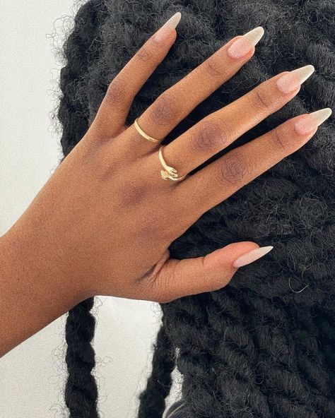 Natural Looking Acrylic Nails, Long Natural Nails, Simple Gel Nails, Casual Nails, Work Nails, Classy Acrylic Nails, Short Square Acrylic Nails, Short Acrylic Nails Designs, Square Acrylic Nails