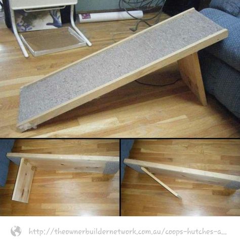 Dog Ramp Diy, Dog Ramp For Bed, Bed Simple, Morning Cuddles, Pet Ramp, Dog Stairs, Pet Stairs, Dog Ramp, Pet Steps