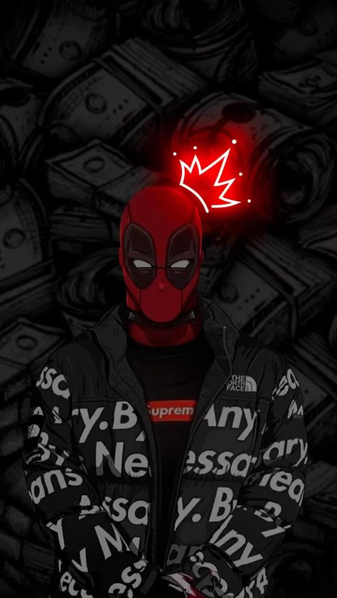 Deadpool Wallpaper Iphone, Baby Groot Drawing, Deadpool Cartoon, Pop Culture Tattoos, Deadpool Pictures, Deadpool Artwork, Culture Tattoos, Deadpool Funny, Unique Iphone Wallpaper