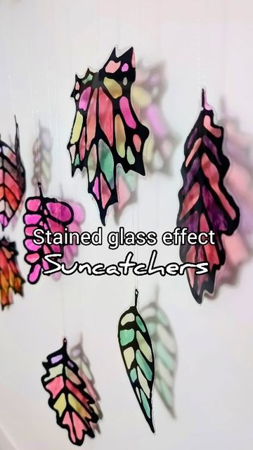 Black Glue, Eco Crafts, Stained Glass Effect, Pva Glue, Elmer's Glue, Black Acrylic Paint, Glass Effect, School Glue, Shadow Puppets