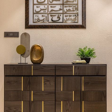 Gallery | komal sachdev designer & planner Lobby Cabinet Design, Low Height Cabinet Design, Side Unit Design, Shoe Unit Design Modern, Foyer Cabinet Design, Sideboard Designs Modern, Low Height Storage, Shoe Storage Ideas Diy, Modern Shoe Storage