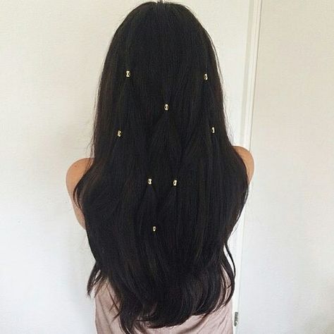 Hair Clasp, Long Locks, Hair Problems, Long Black Hair, Dream Hair, Hair Art, Hair Mask, Hair Oil, Long Black