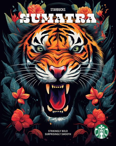 Starbucks Sumatra on Behance Sumatra Coffee, Ad Campaign, Cars And Motorcycles, Fashion Illustration, Motorcycles, Essence, Indonesia, Cars, Anime