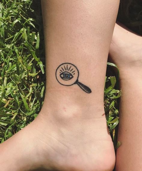 Nancy Drew Tattoo, Drew Tattoo, Glass Tattoo, Nancy Drew Games, Gaming Tattoo, Inspirational Stories, Nancy Drew, Interactive Game, Magnifying Glass