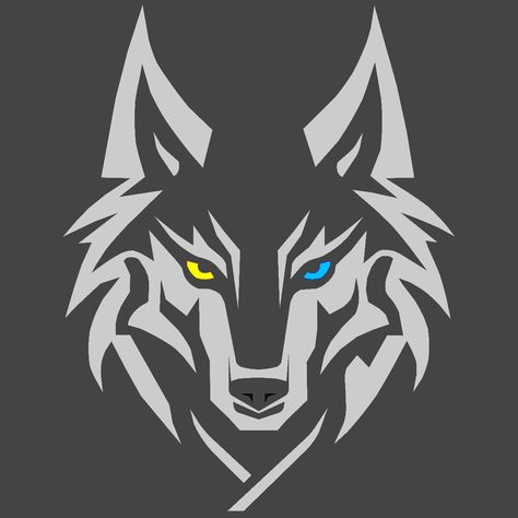 Wolf Logo Design Ideas, Wolf Logo Design, Wolf Emblem, Wolf Icon, Wolf Vector, Lup Singuratic, Wolf Base, Cute Wolf Drawings, Ghost Soldiers